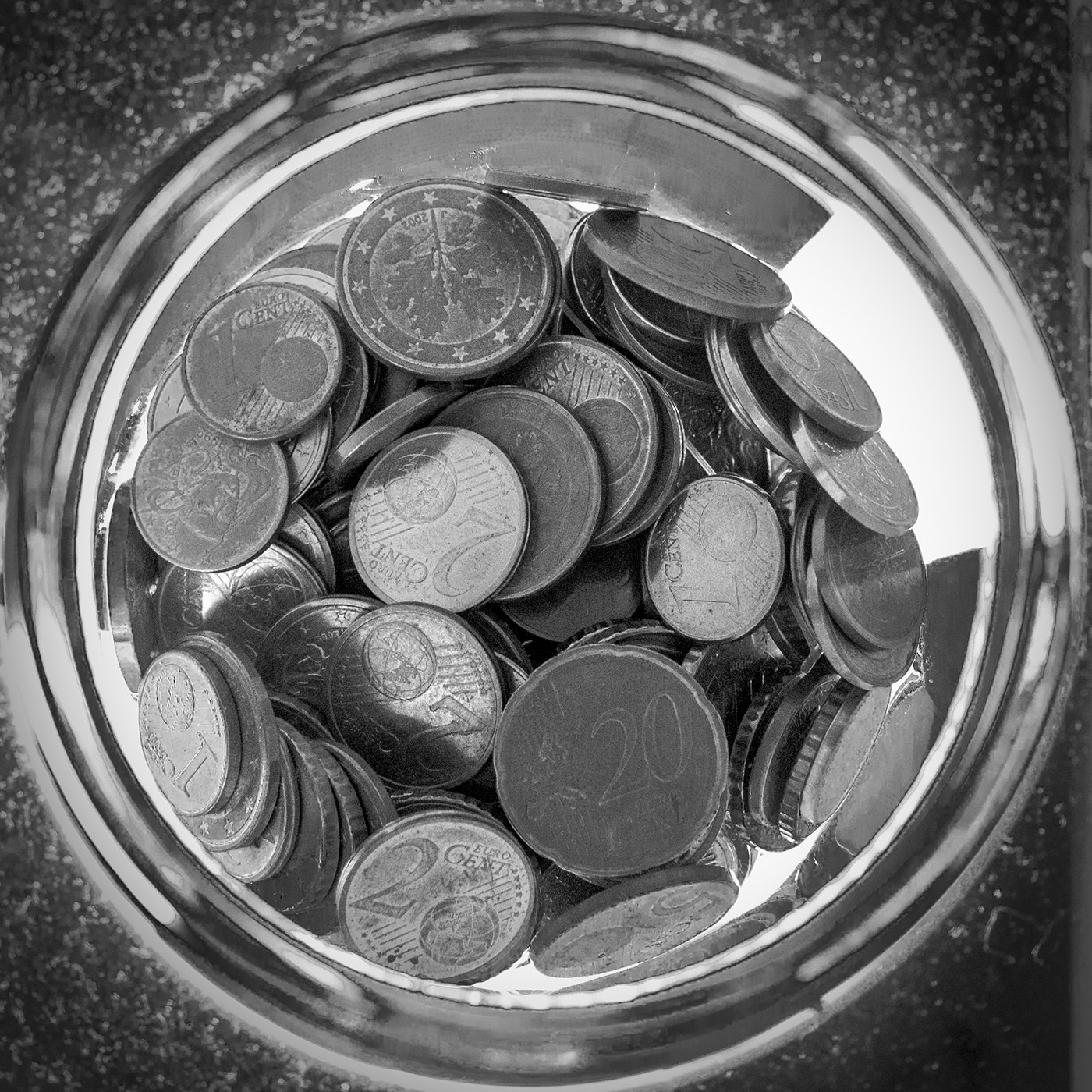 Sigma 30mm F1.4 EX DC HSM sample photo. Small currency in b&w photography