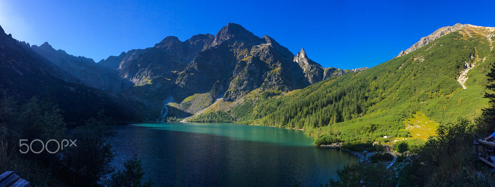 iPad Air back camera 3.3mm f/2.4 sample photo. High mountains above morskie oko - tatry, poland photography