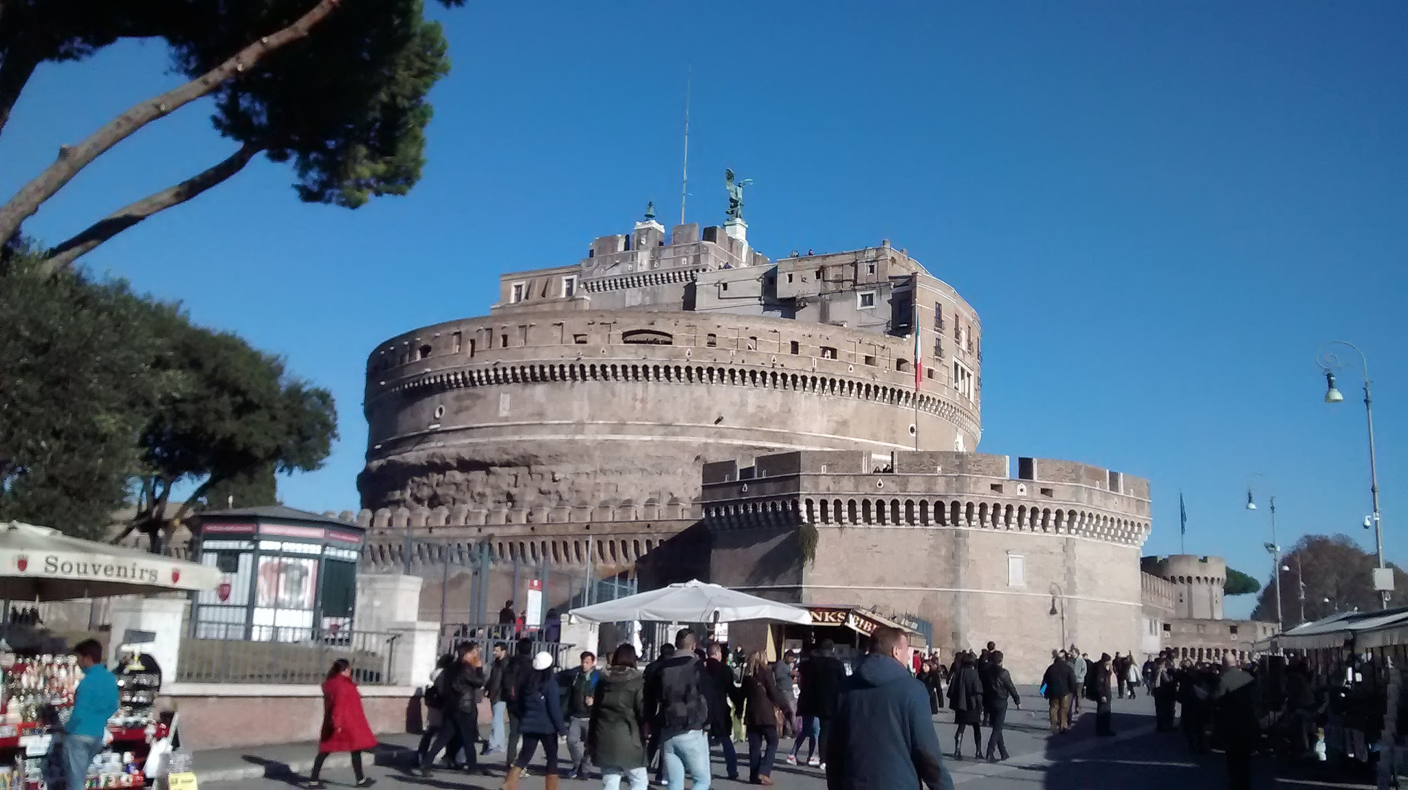 Motorola XT1021 sample photo. Castel sant'angelo. rome photography