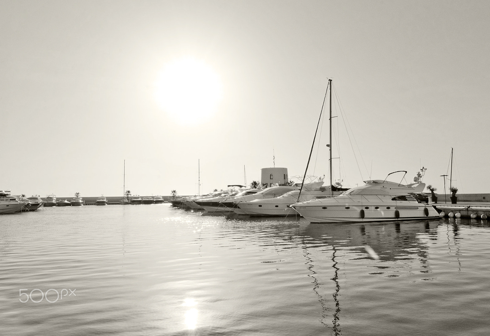Nikon D7100 + AF Nikkor 20mm f/2.8 sample photo. Yachts and sailboats in santa eulalia photography
