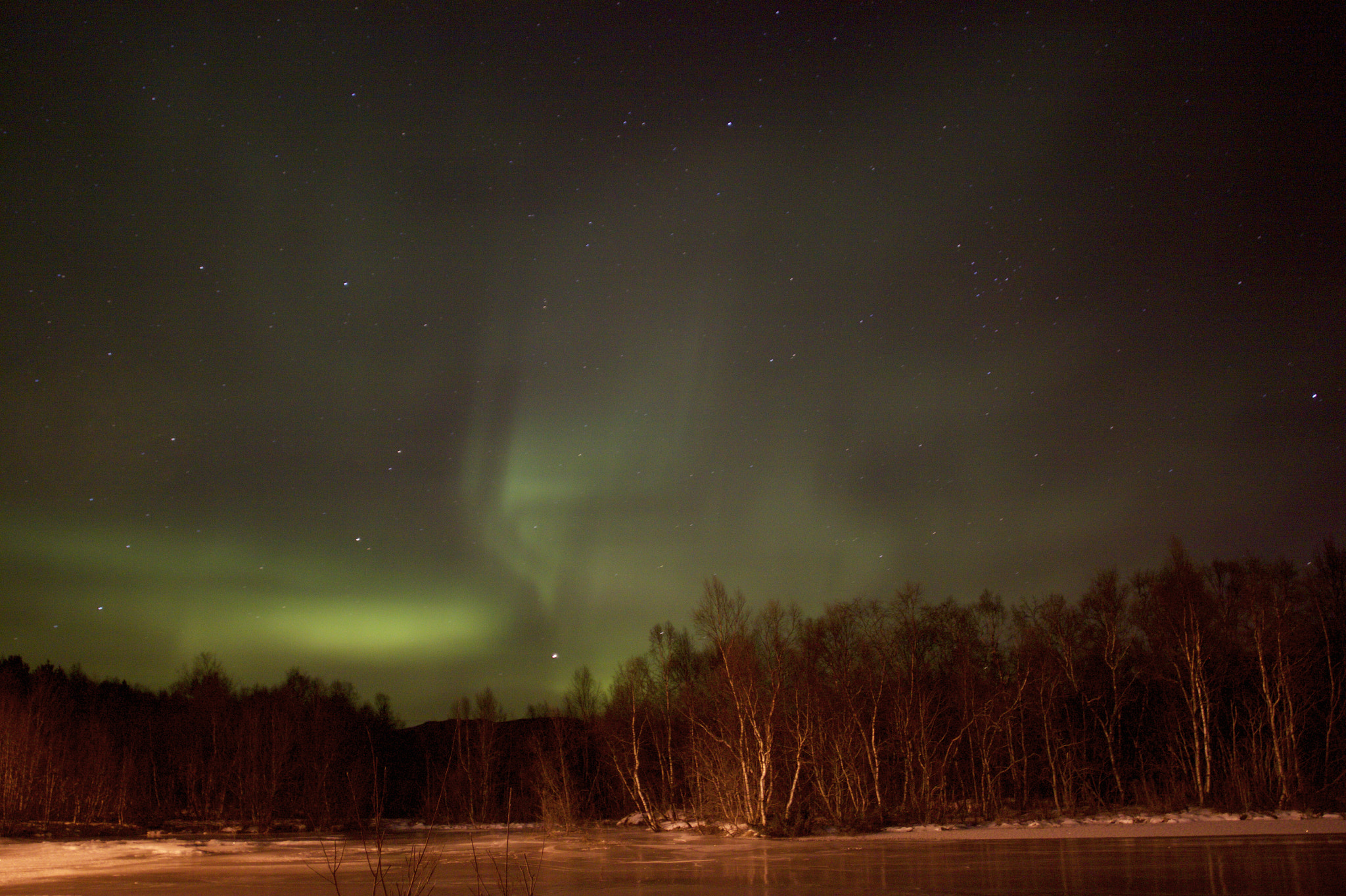 Canon EF 20mm F2.8 USM sample photo. Aurora borealis photography