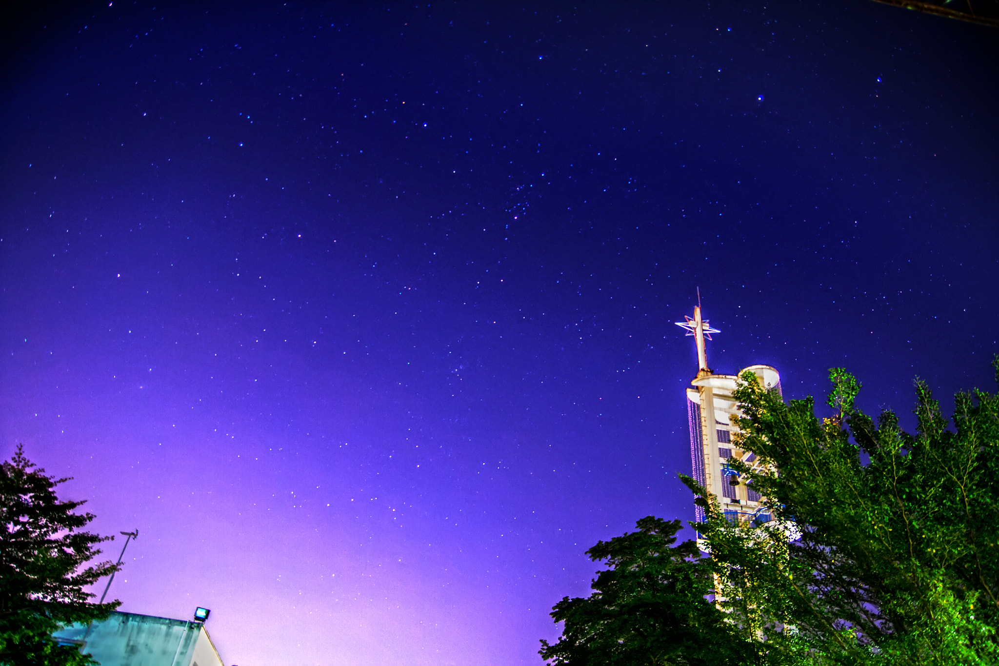 Canon EOS 450D (EOS Rebel XSi / EOS Kiss X2) sample photo. Starry night photography