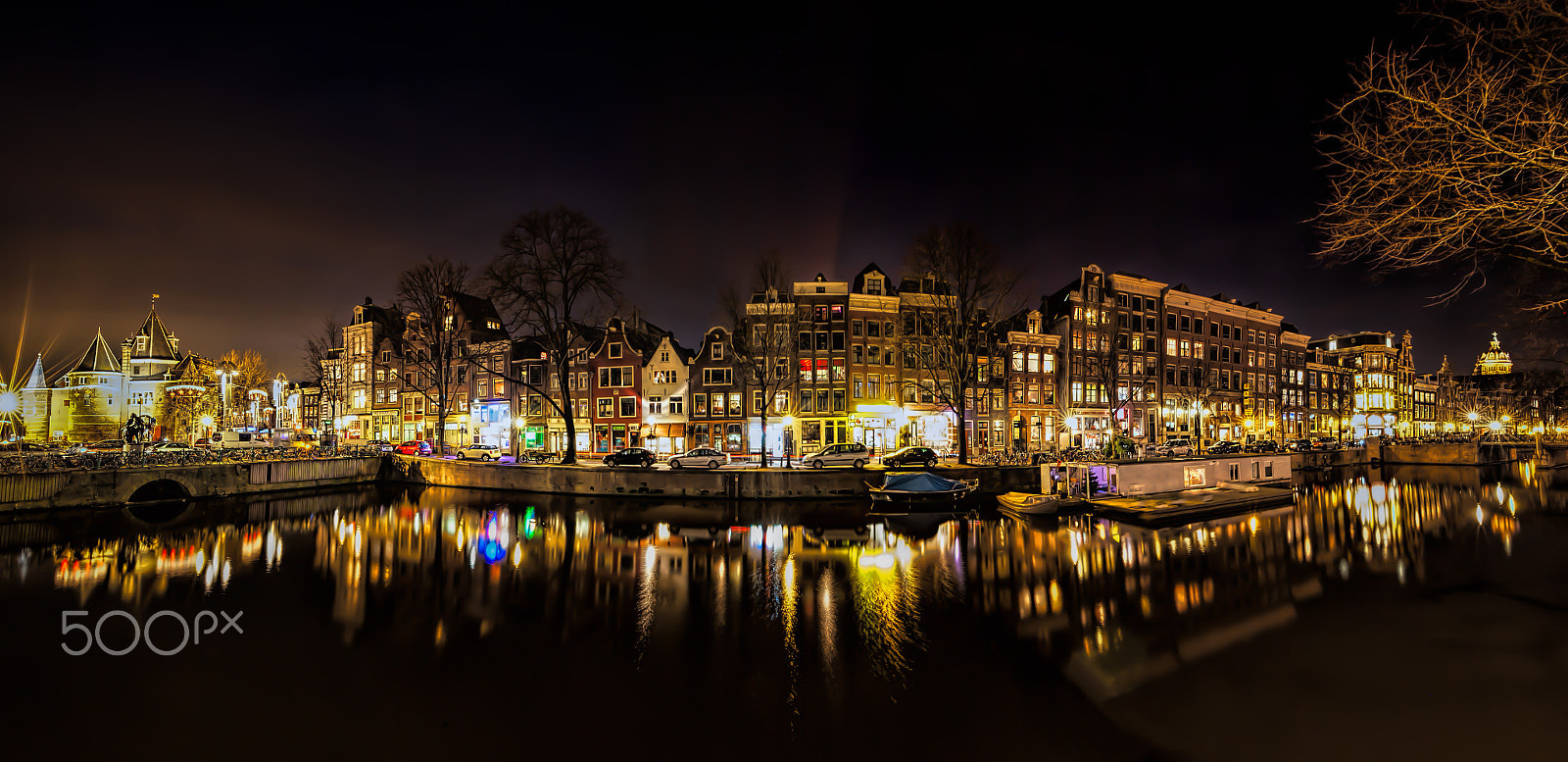 Canon EF 70-200mm F2.8L IS II USM sample photo. Amsterdam stretched photography