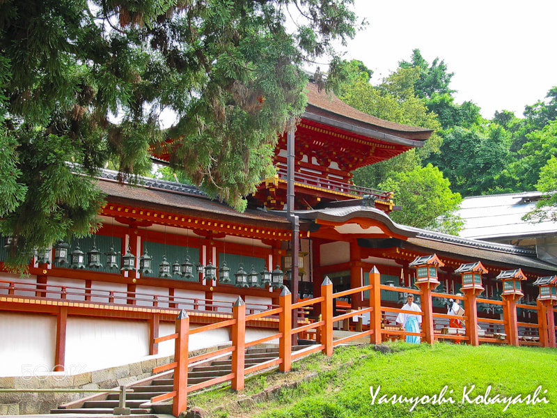 Canon POWERSHOT G2 sample photo. 春日大社　kasugataisha shinto shrine nara photography
