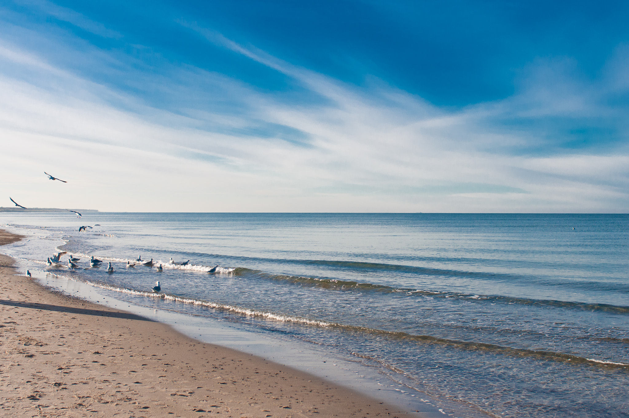 Nikon D300 + Nikon AF Nikkor 28mm F2.8D sample photo. Ostsee fischland baltic sea photography