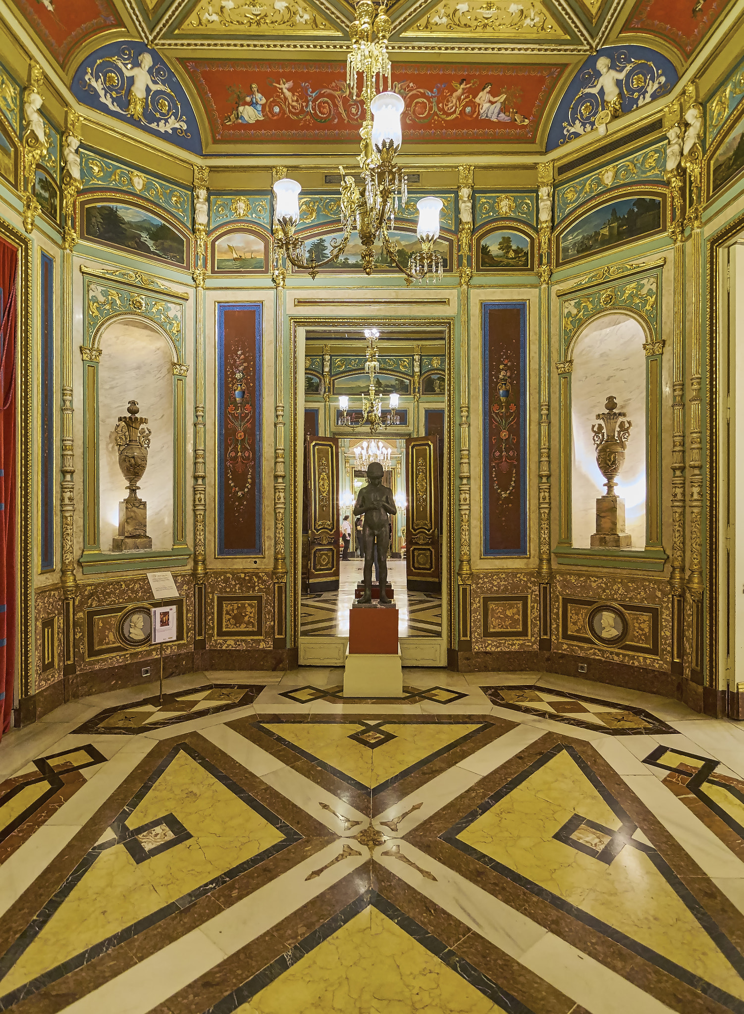 Tokina AT-X Pro 11-16mm F2.8 DX II sample photo. Salón pompeyano del palacio del marqués de dos aguas - valencia photography