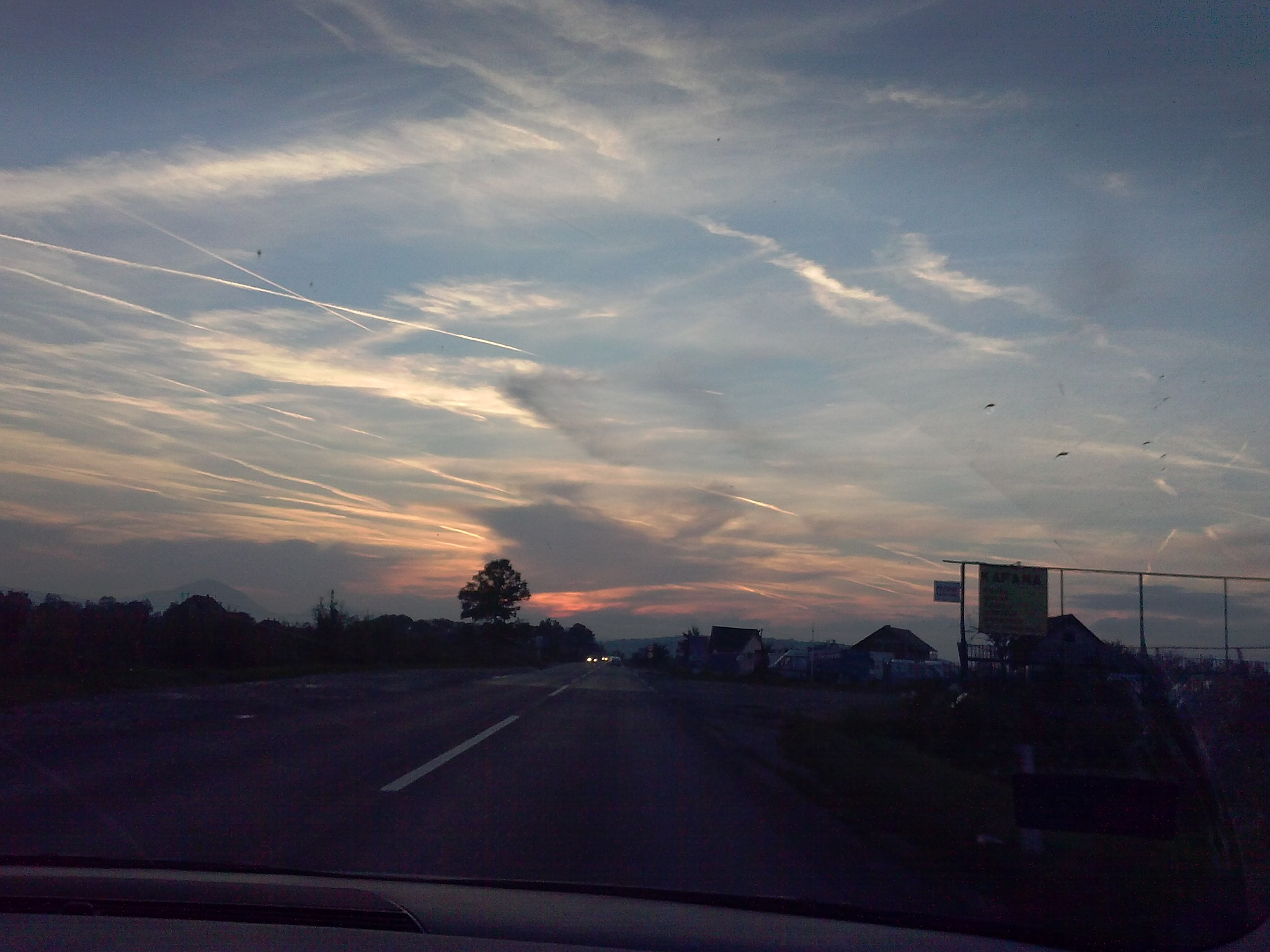 LG P760 sample photo. Road.jpg photography