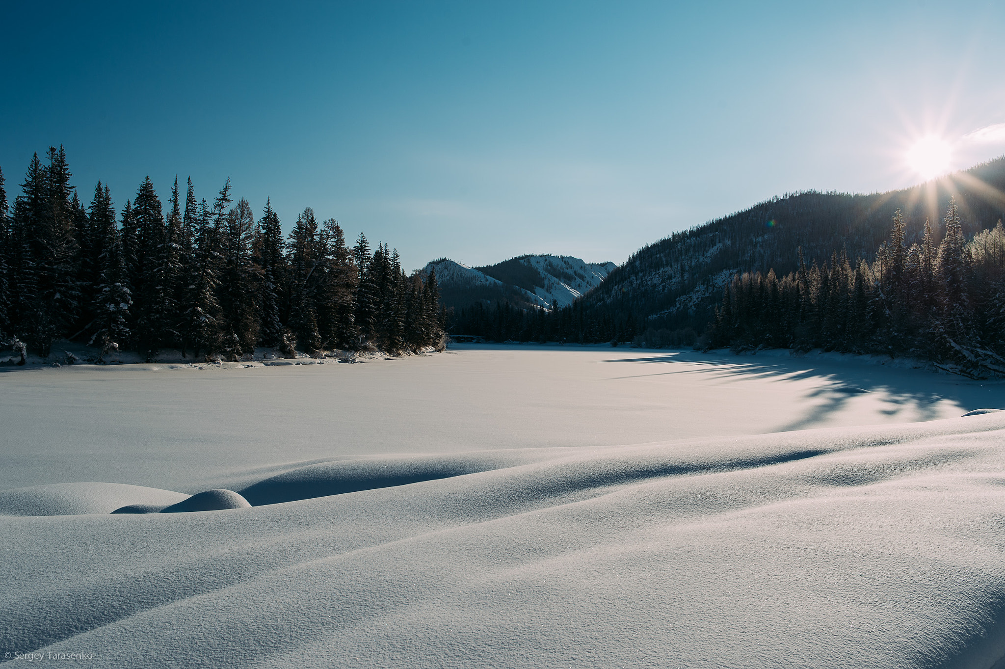 Nikon Df + Nikon AF-S Nikkor 28mm F1.8G sample photo. Winter dawn photography