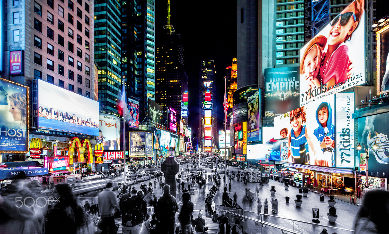 Canon TS-E 17mm F4L Tilt-Shift sample photo. Times square nyc photography