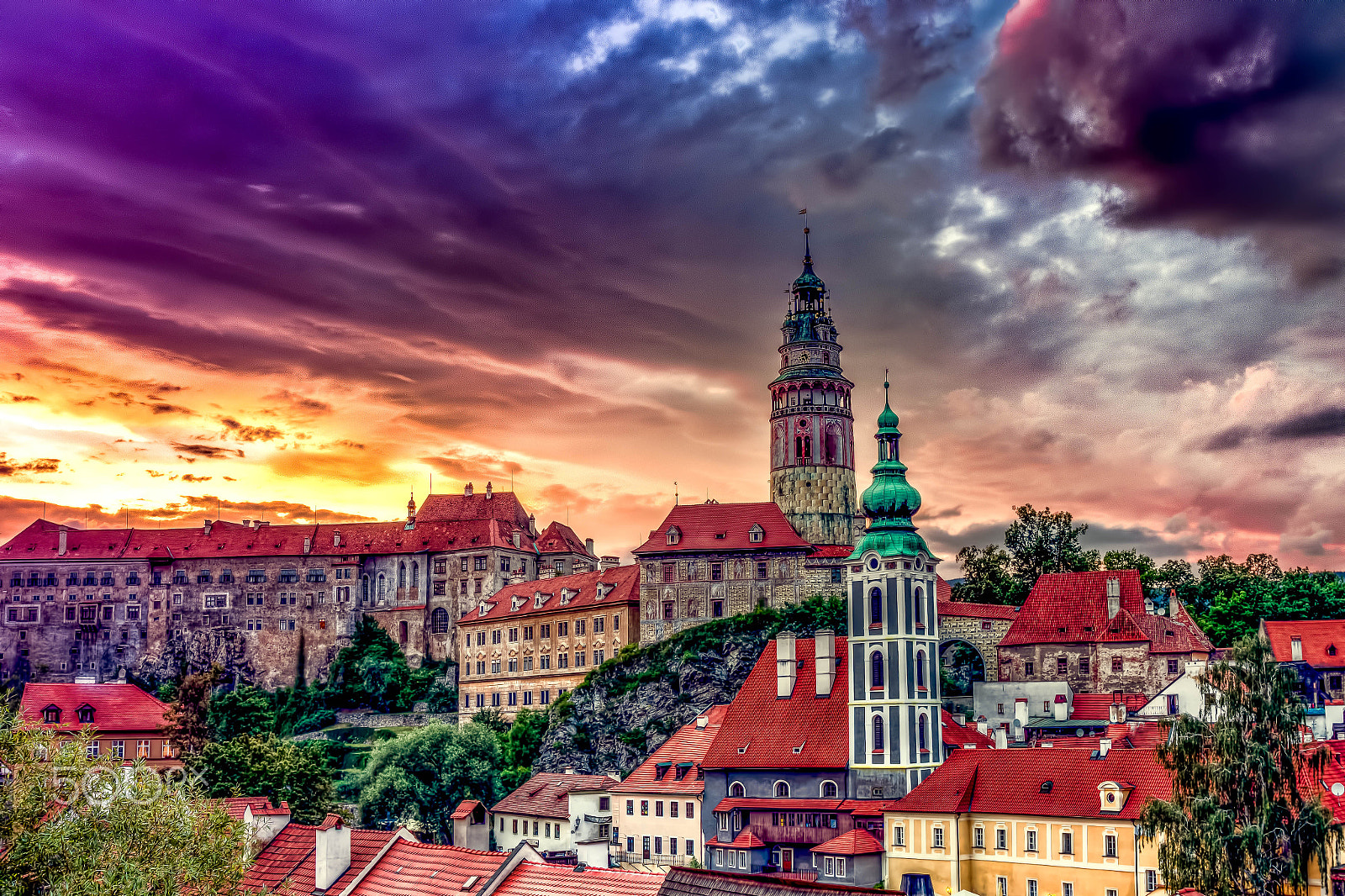 Canon EF 24-70mm F4L IS USM sample photo. Krumlov photography
