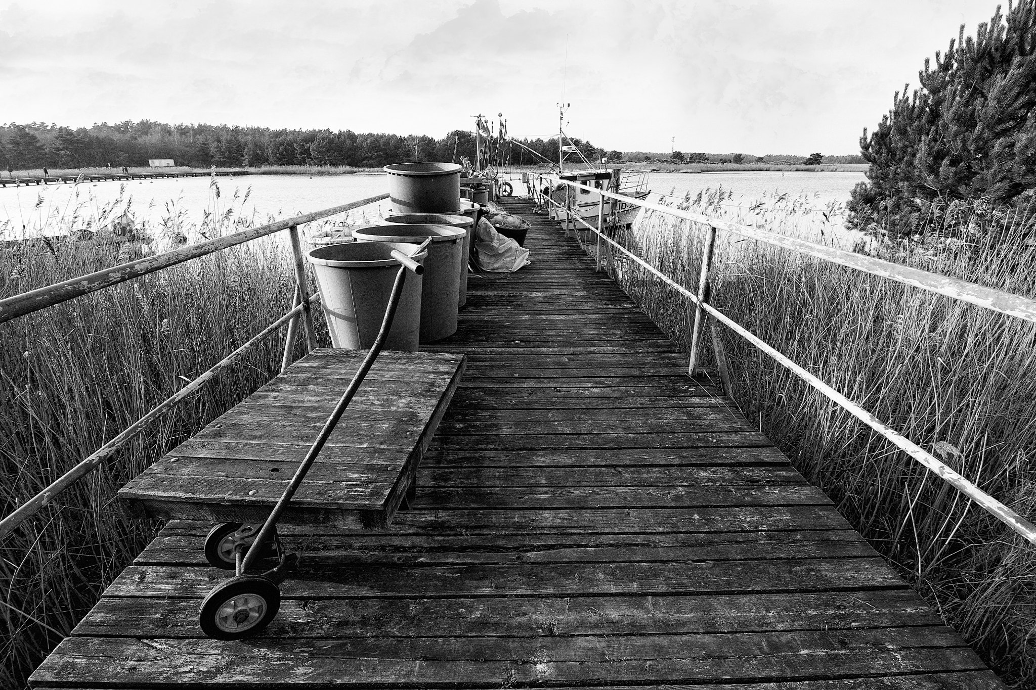 Canon EF-S 10-18mm F4.5–5.6 IS STM sample photo. Pier | prerow, germany photography