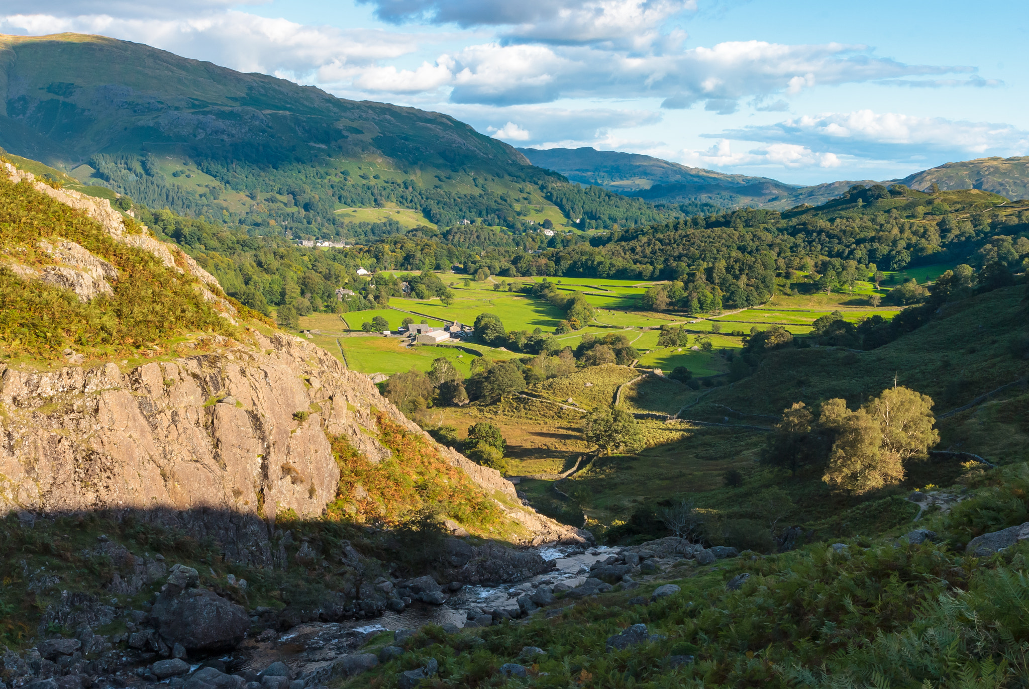 Sony Alpha DSLR-A300 sample photo. Grasmere from easedale photography