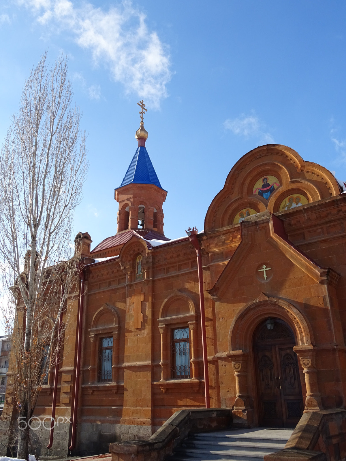 Sony DSC-QX30 sample photo. Russian orthodox church in yerevan photography