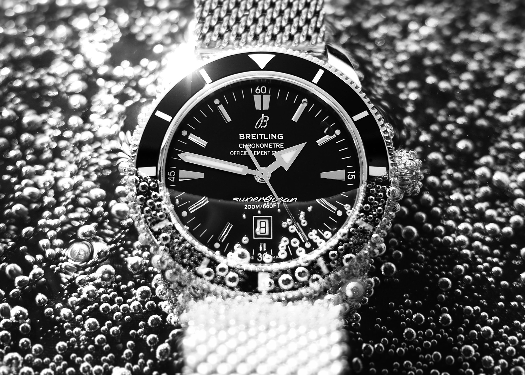 Olympus PEN E-PL7 + Olympus M.Zuiko Digital 17mm F1.8 sample photo. Breitling superocean photography