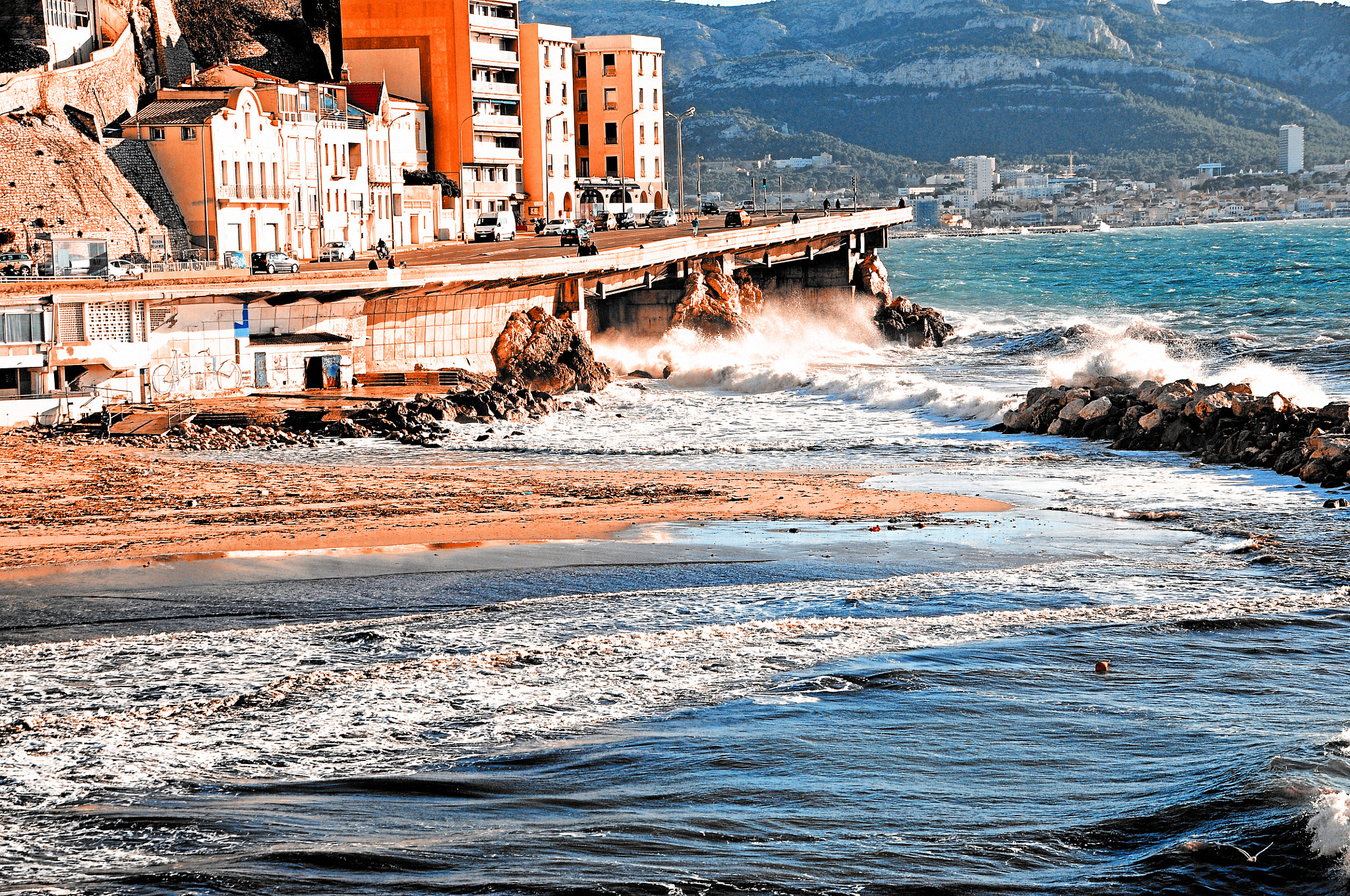 Nikon D300S + Sigma 18-200mm F3.5-6.3 DC sample photo. Mediterrannée tempet photography