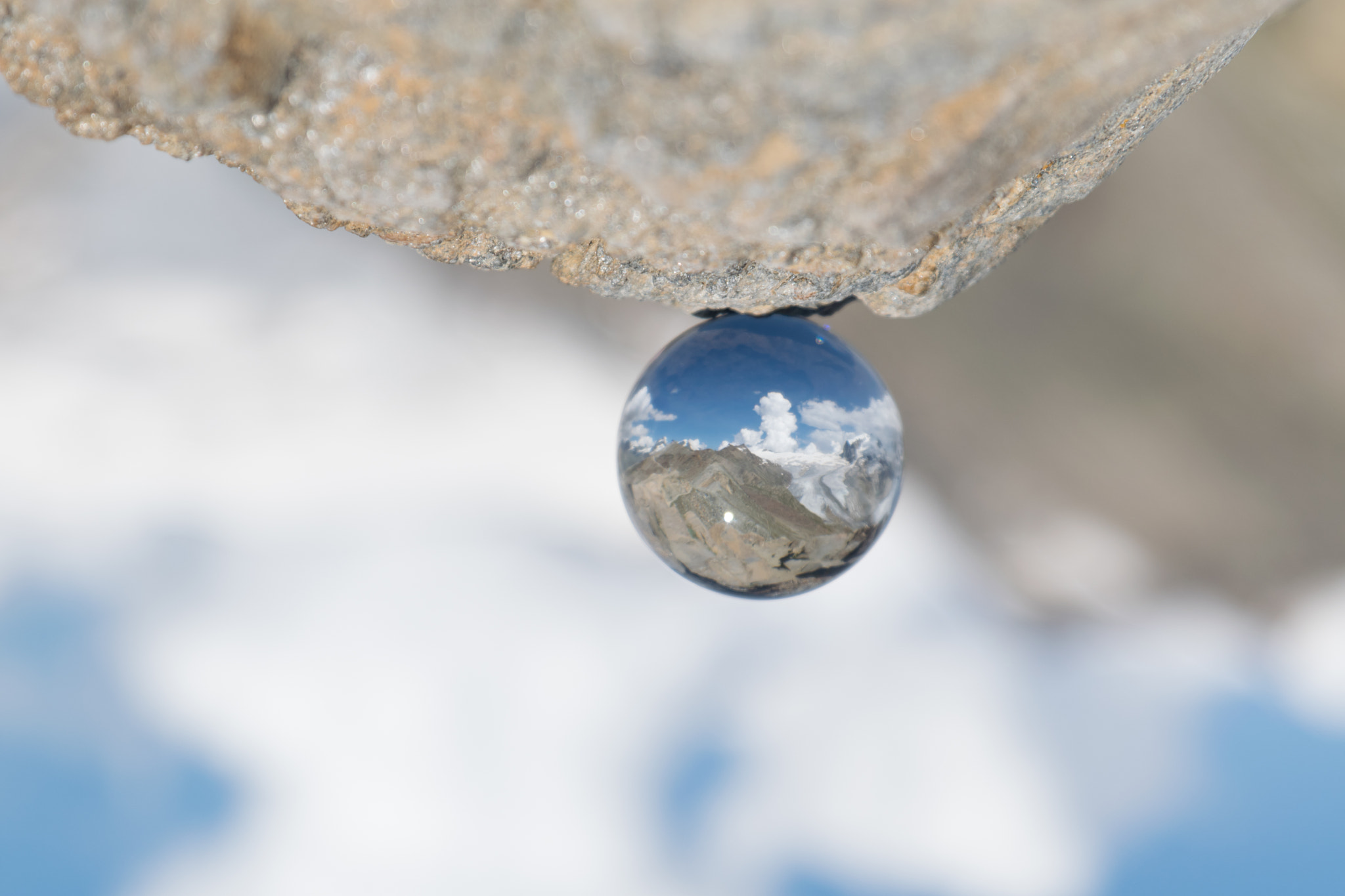 Tamron SP 24-70mm F2.8 Di VC USD sample photo. Alps in a crystal ball photography