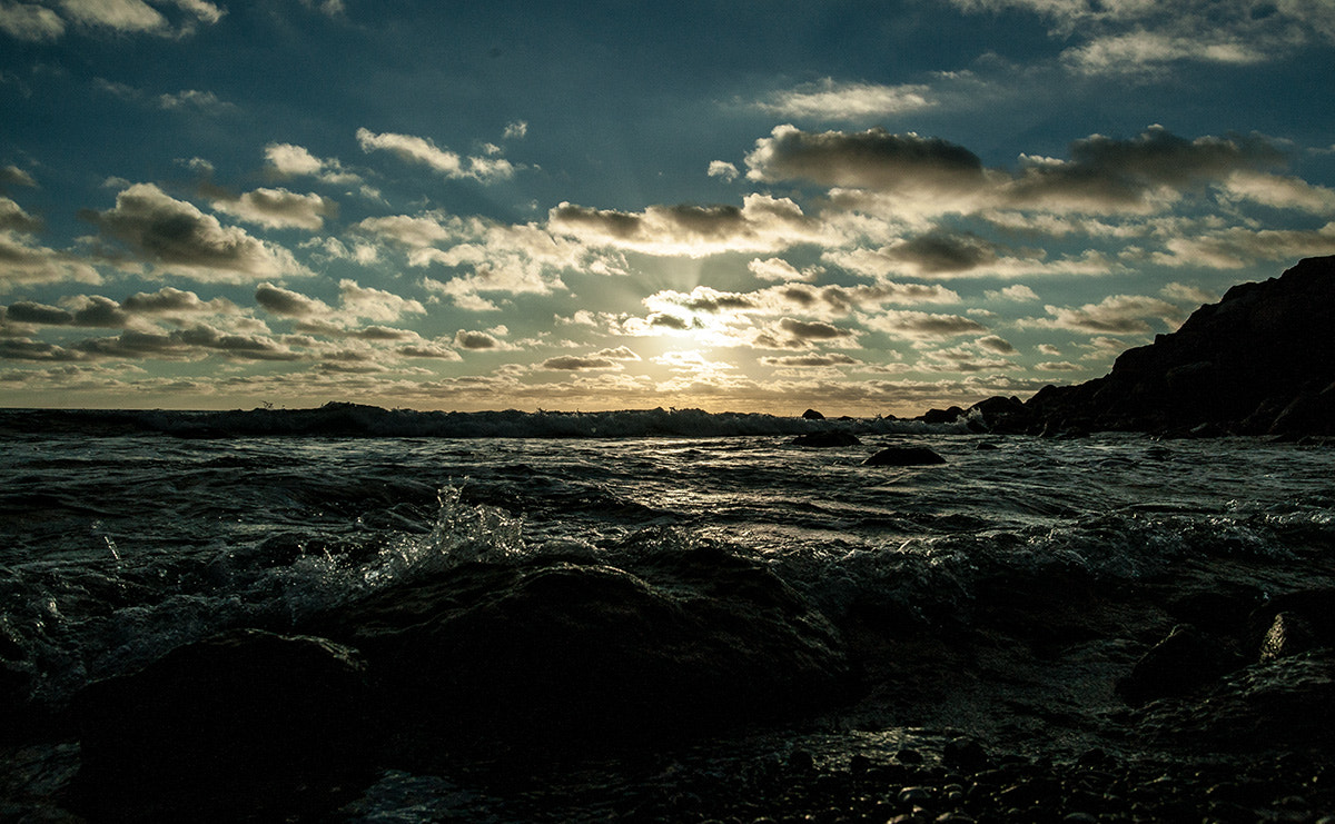 Sony Alpha DSLR-A900 sample photo. Waves photography