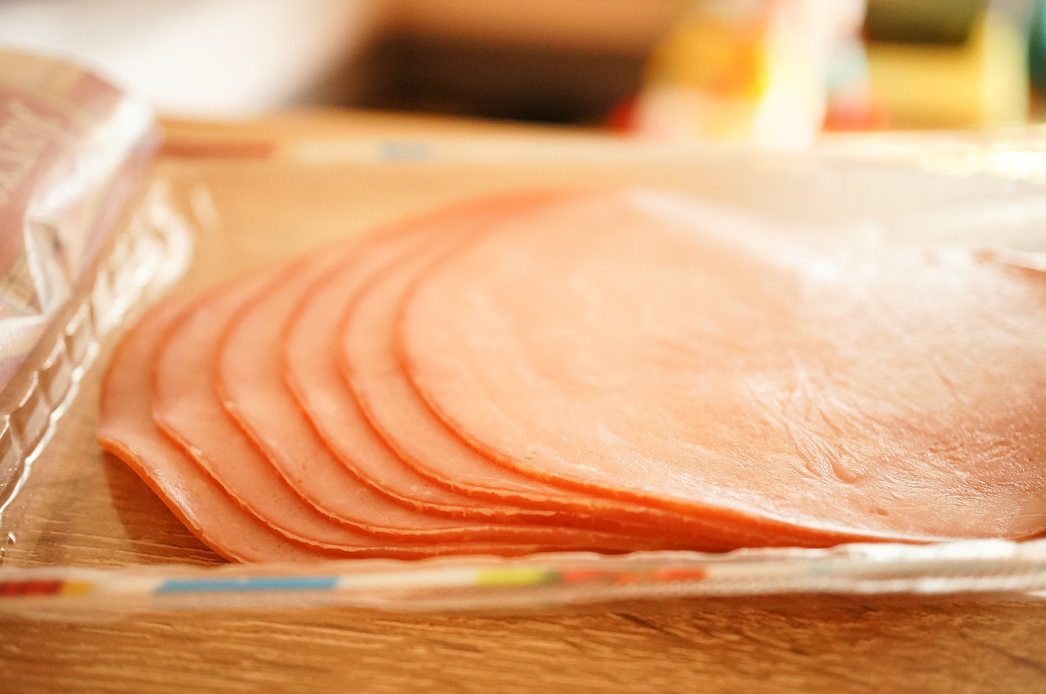 Sony Alpha NEX-5N + Sony E 30mm F3.5 Macro sample photo. Ham slices photography