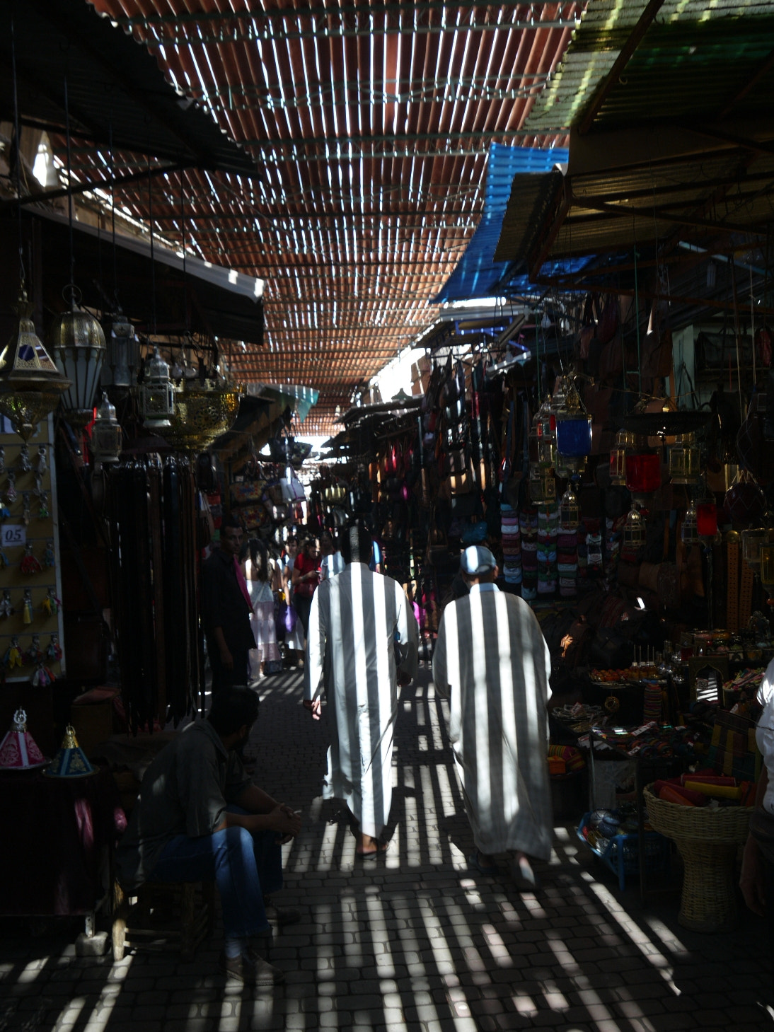 Panasonic Lumix DMC-L10 sample photo. Marrakech city medina photography