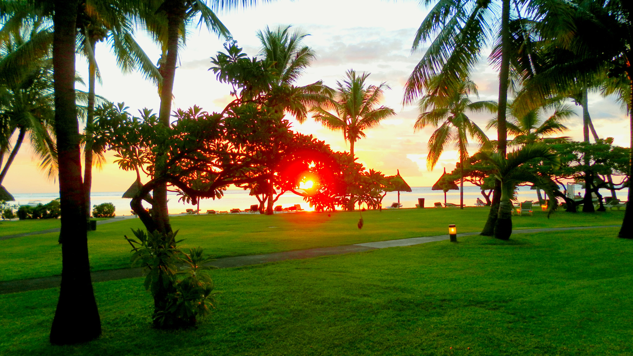Samsung ST60 / VLUU ST60 /  TL105 /  ST61 sample photo. Sunset at the mauritius 3 photography