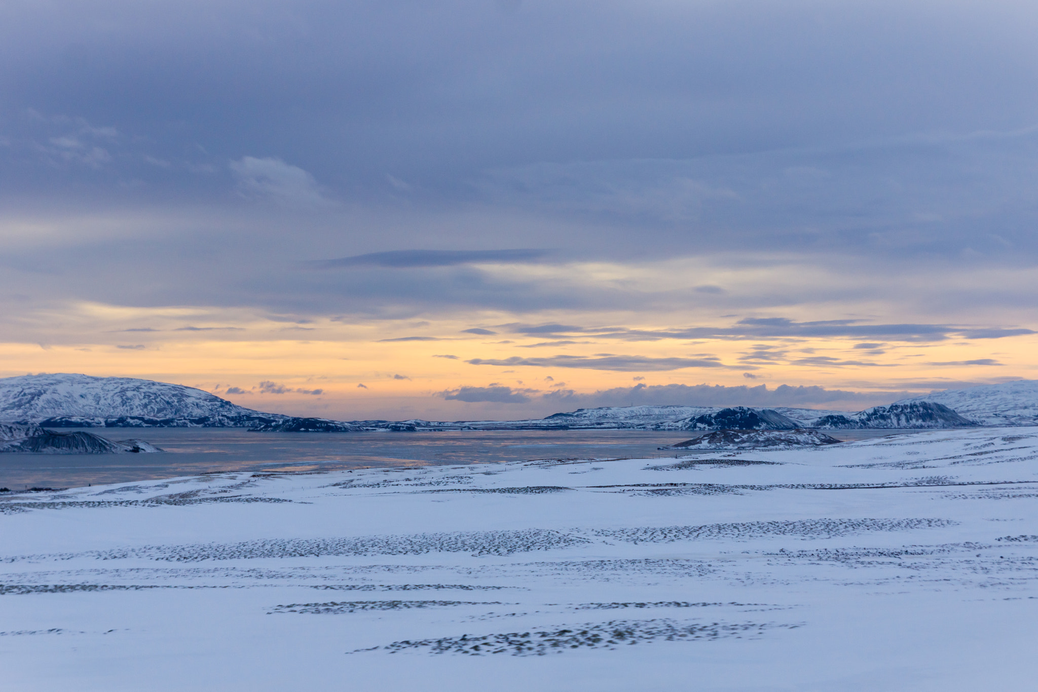 Sony SLT-A65 (SLT-A65V) + Tamron SP 24-70mm F2.8 Di VC USD sample photo. Arctic sunrise photography