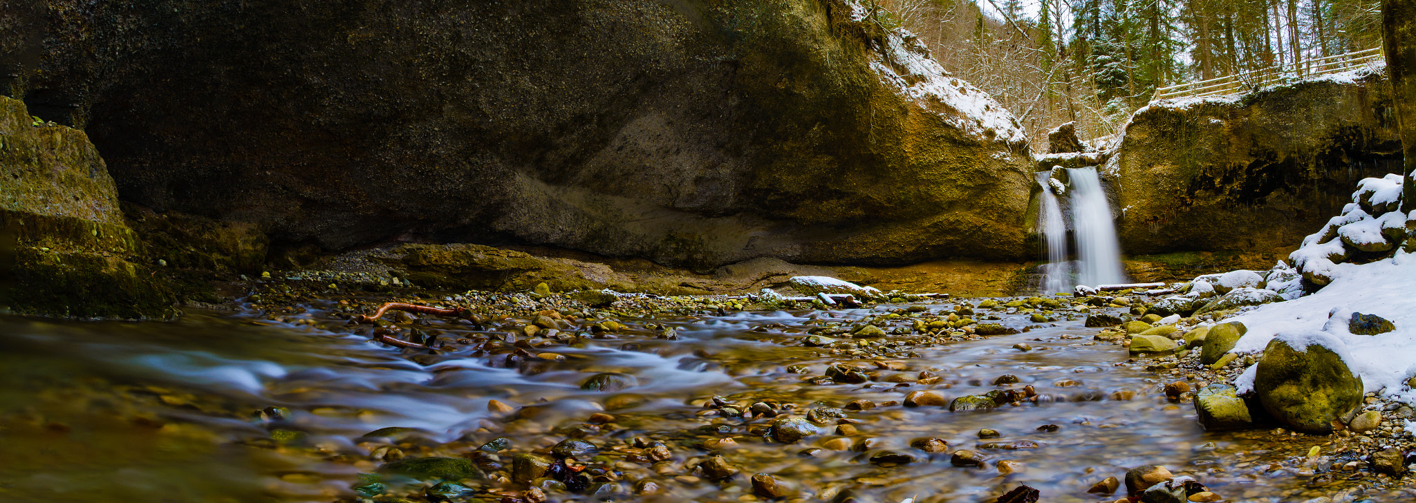 Sigma 18-250mm F3.5-6.3 DC OS HSM sample photo. Grosser wasserfall kemptner tobel photography
