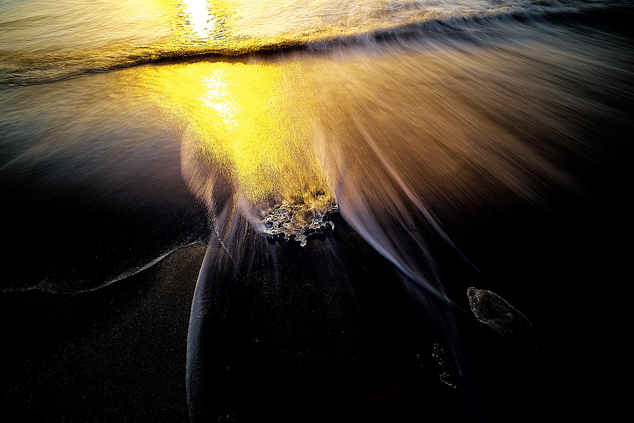Sony a7S sample photo. Color of tide photography