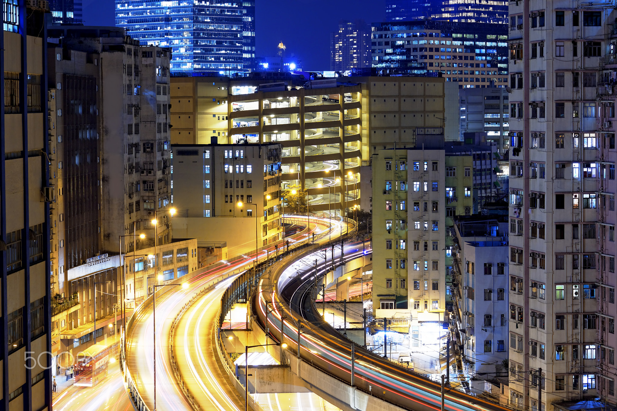 traffic in Hong Kong