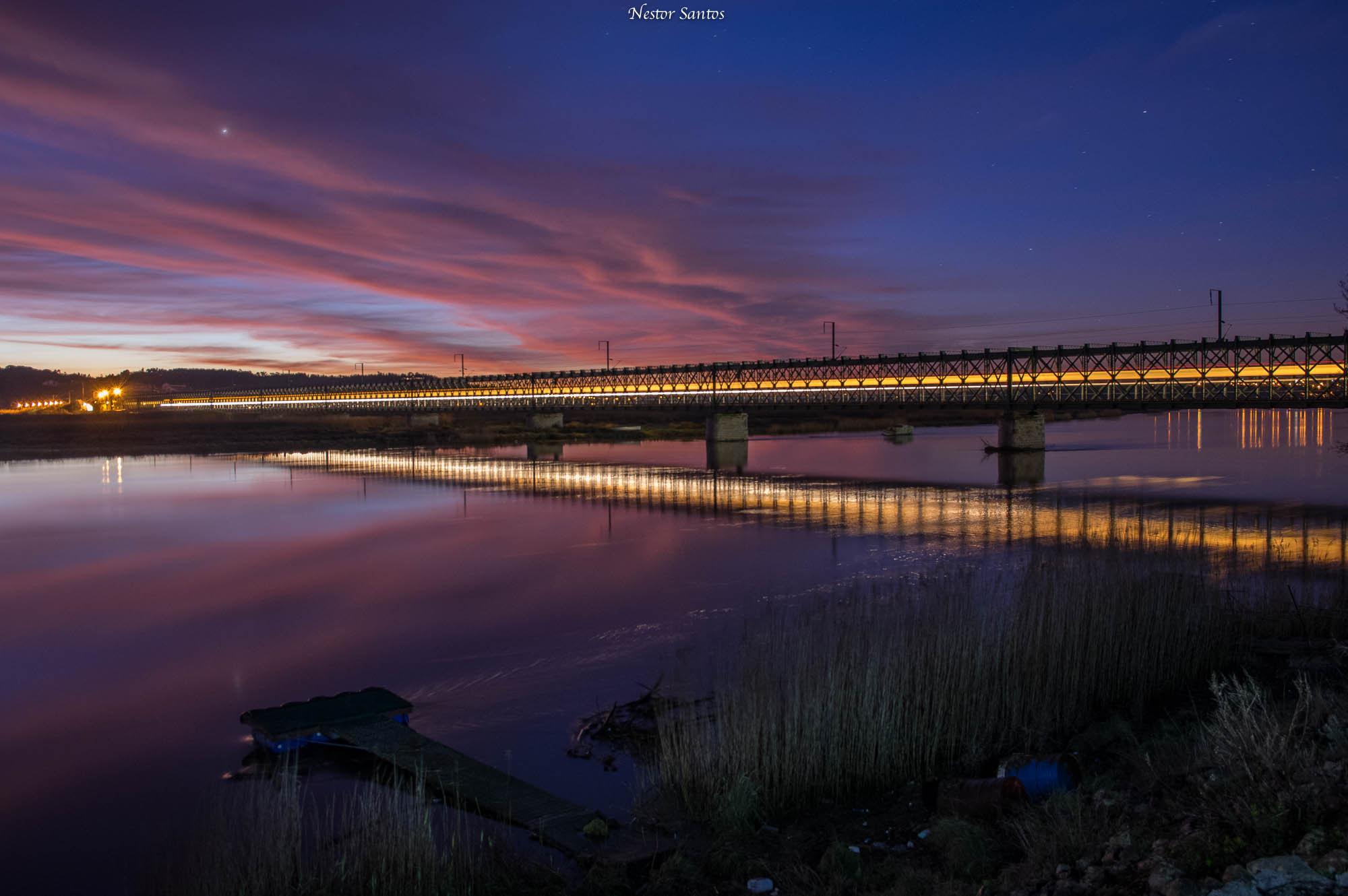 Pentax K-3 sample photo. The mondego train photography