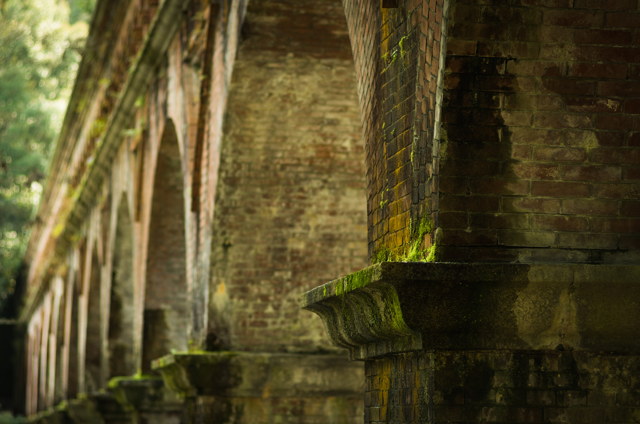 Pentax smc FA 77mm 1.8 Limited sample photo. Suirokaku aqueduct photography