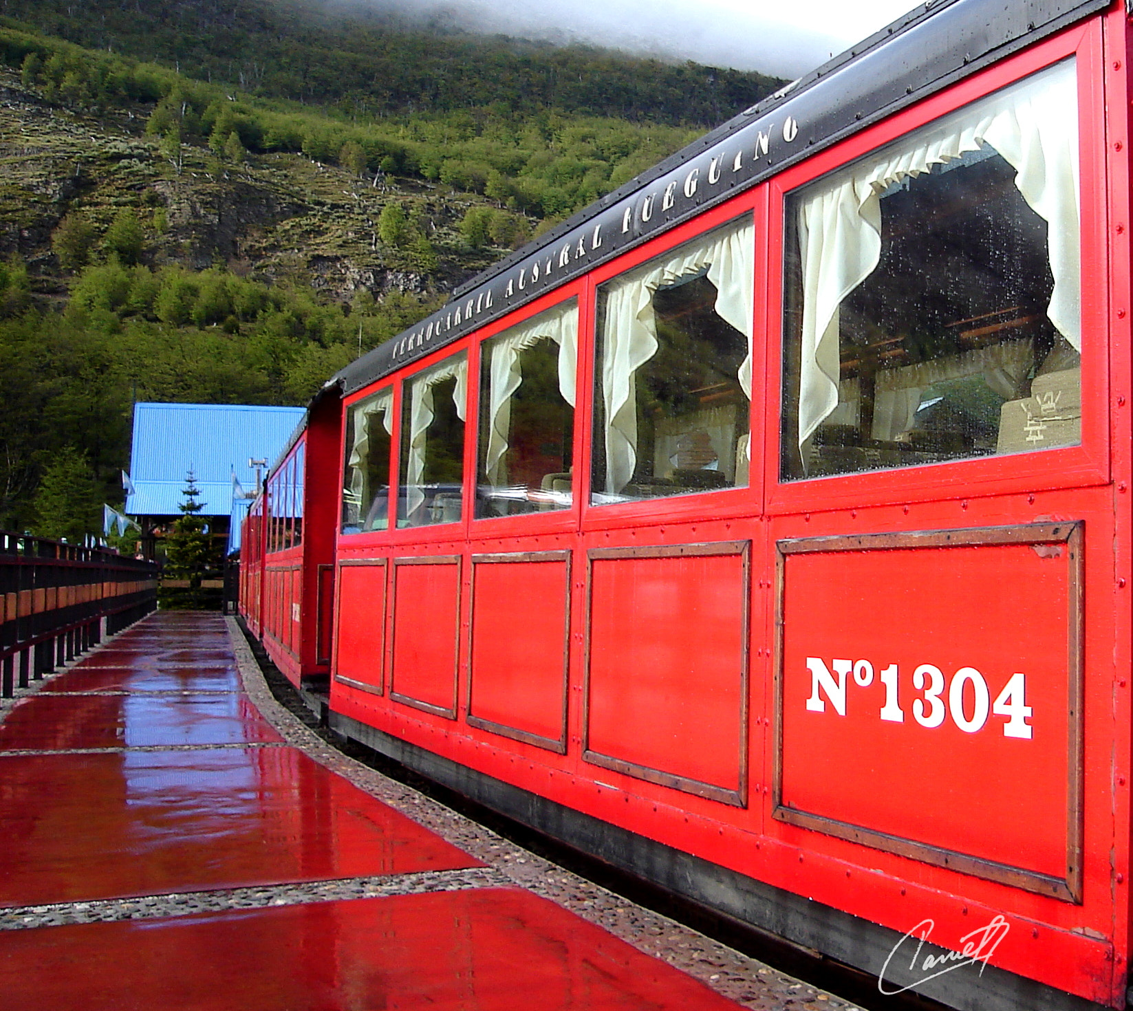 Sony DSC-S40 sample photo. Ferrocarril austral fueguino photography