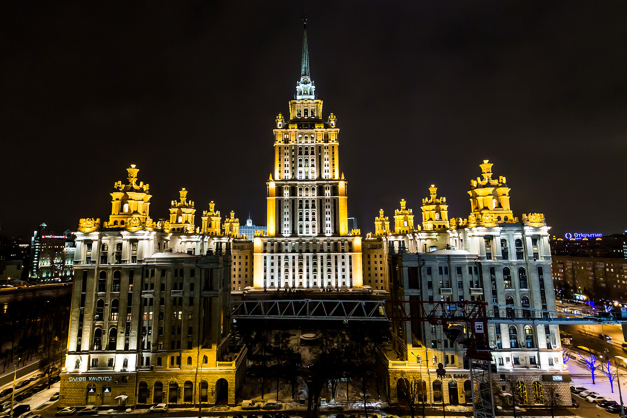 Sigma 10-20mm F3.5 EX DC HSM sample photo. Radisson royal hotel moscow photography