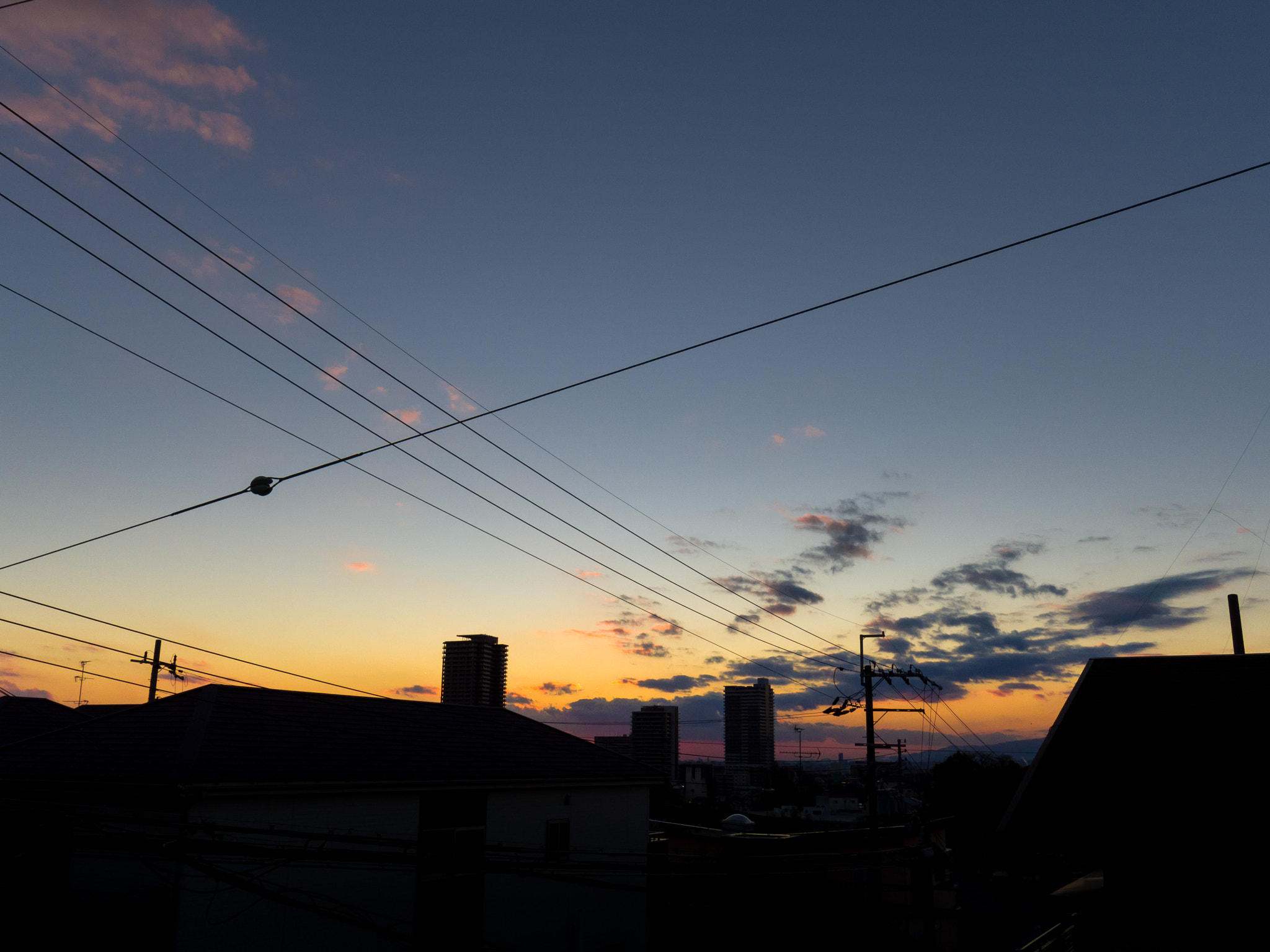 Pentax 02 Standard Zoom sample photo. Sunset photography