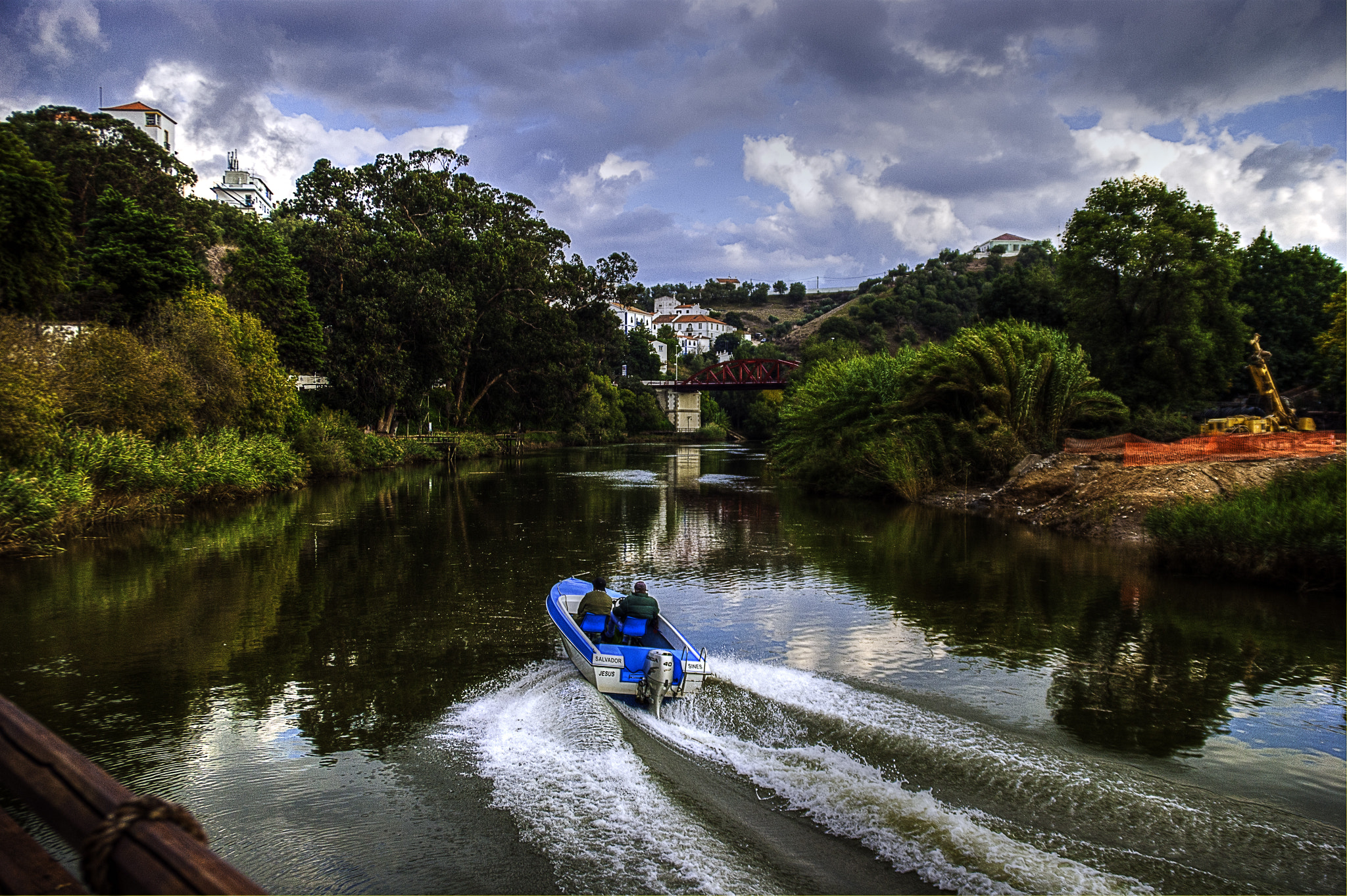 Sony Alpha DSLR-A390 sample photo. Mira river, odemira photography