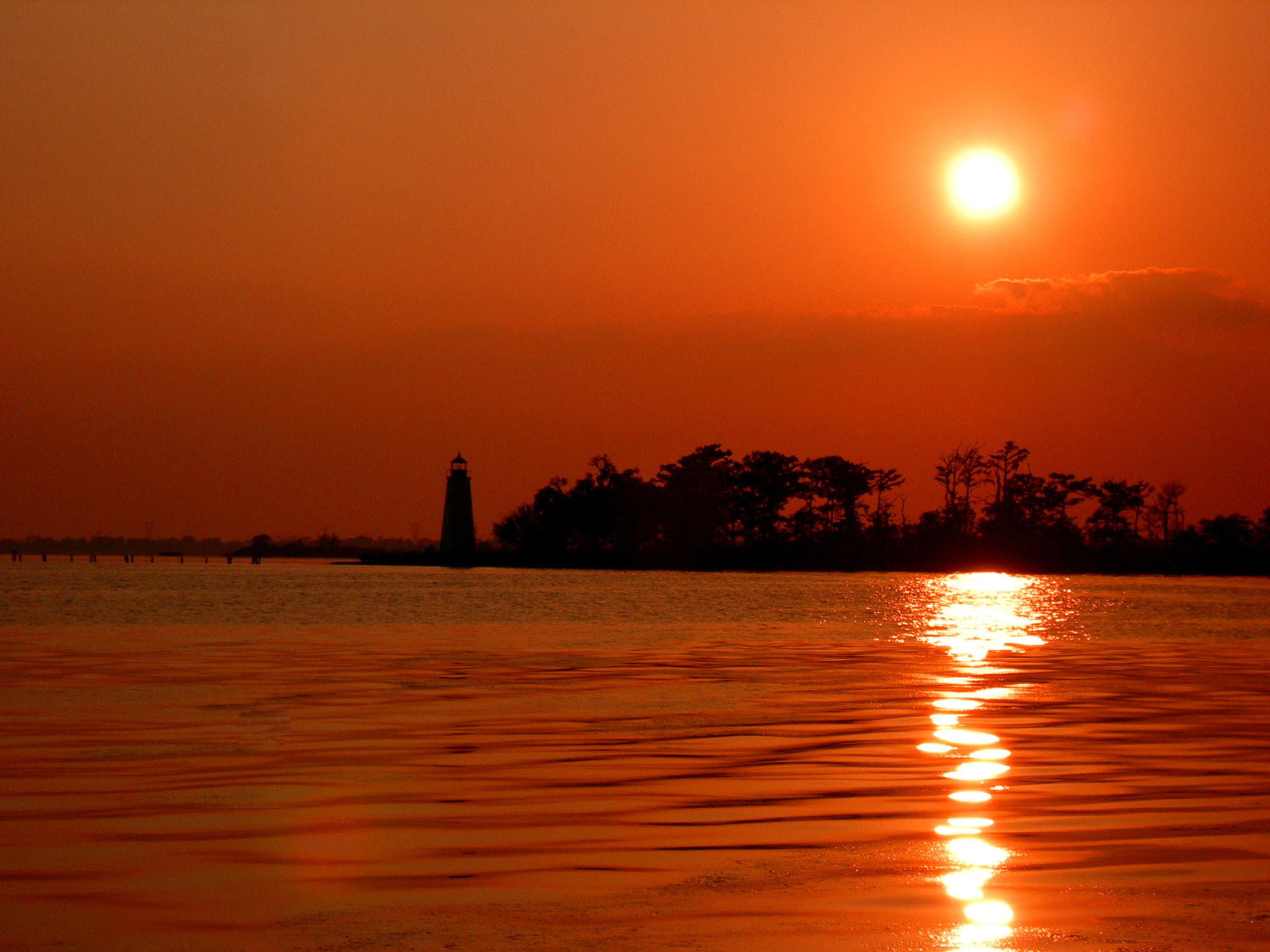 Nikon E7600 sample photo. Madisonville lighthouse photography