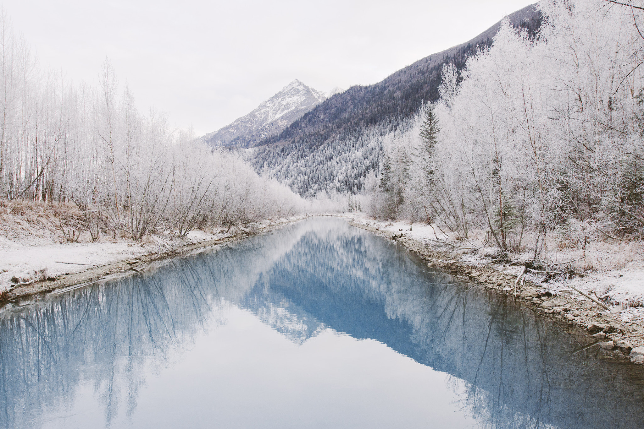 Canon EF 16-35mm F2.8L II USM sample photo. Winter in alaska photography