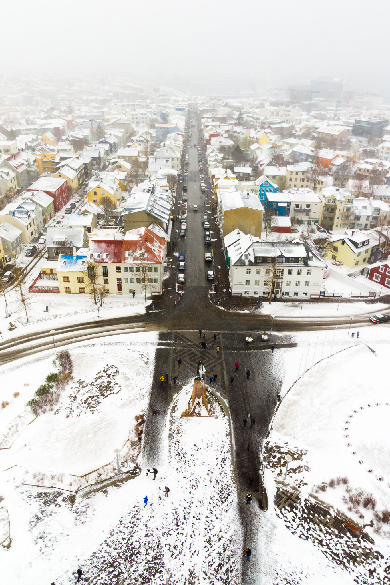 Sony SLT-A65 (SLT-A65V) sample photo. Reykjavik from above photography