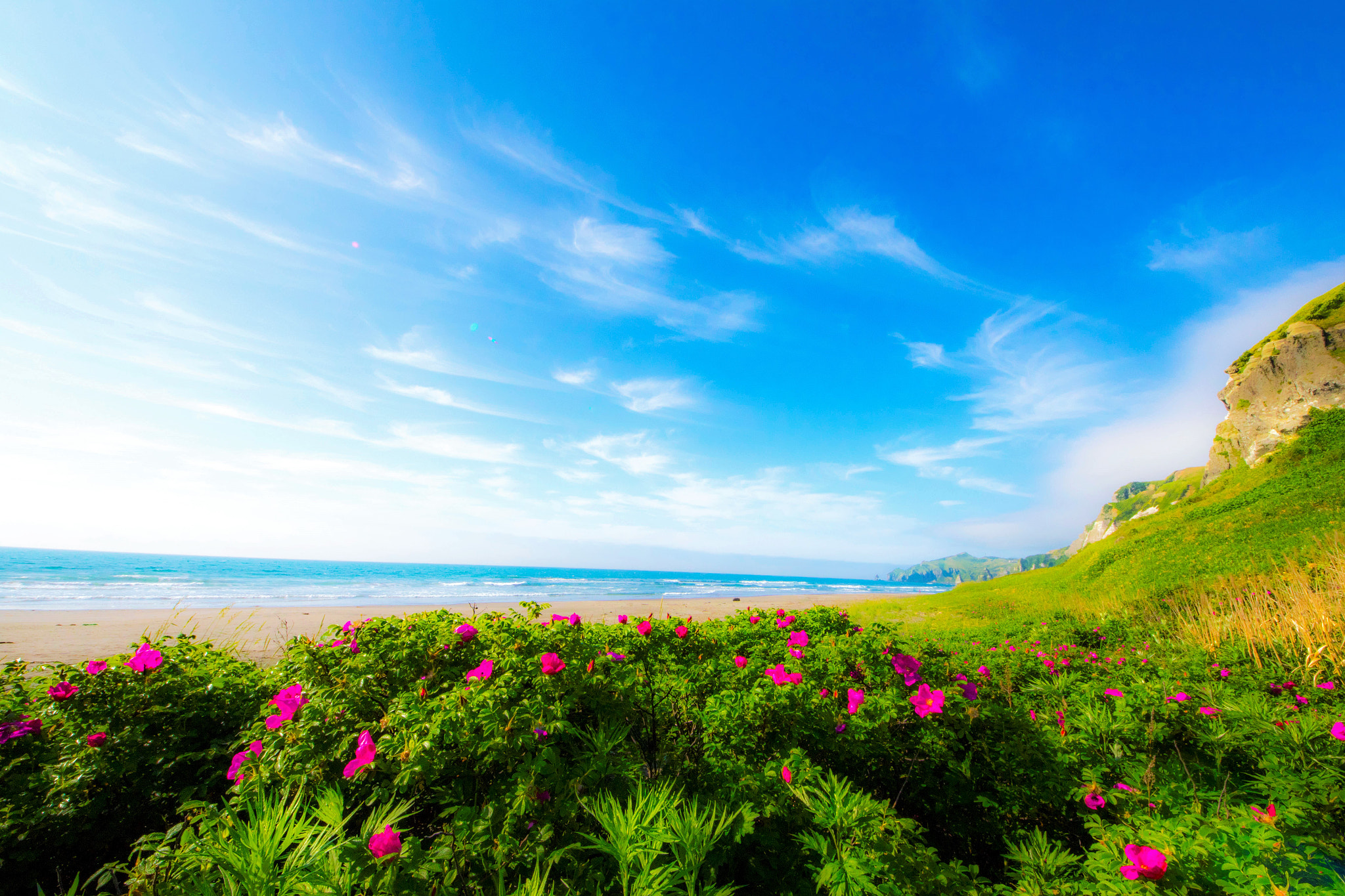 Sigma 8-16mm F4.5-5.6 DC HSM sample photo. Itanki beach in muroran photography