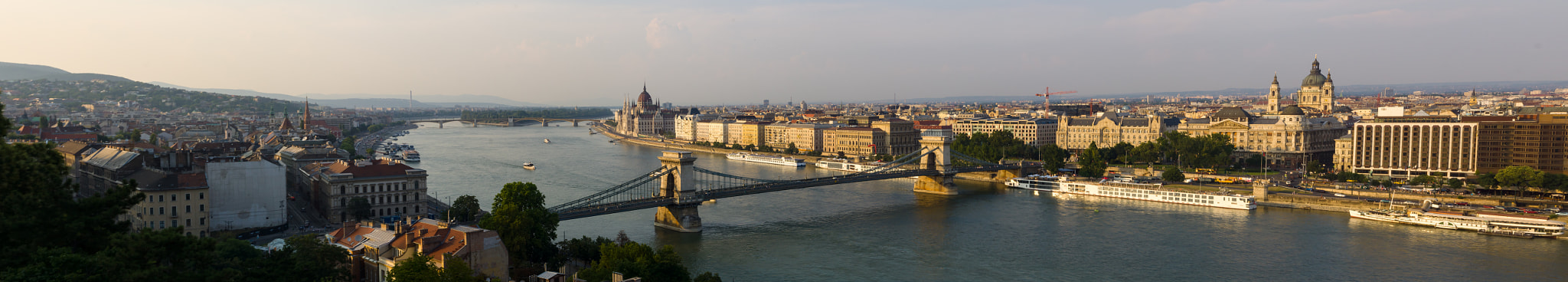 Sony SLT-A65 (SLT-A65V) + Tamron SP 24-70mm F2.8 Di VC USD sample photo. Budapest panorama photography