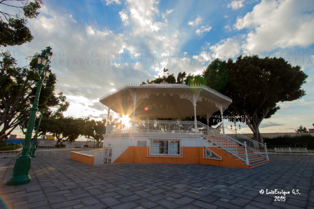 Canon EF-S 10-22mm F3.5-4.5 USM sample photo. Quiosco panotla - tlaxcala - méxico photography