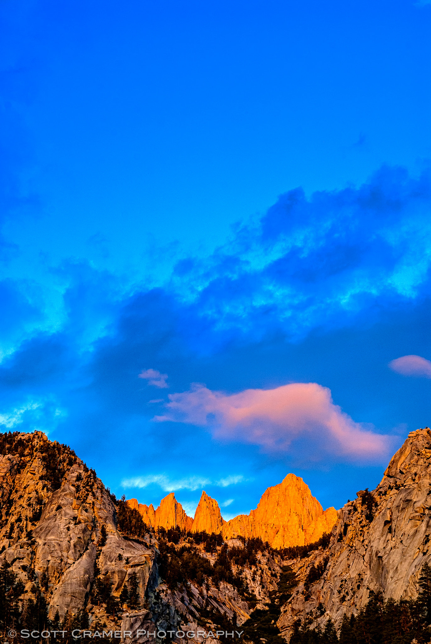 AF Nikkor 50mm f/1.8 N sample photo. Mount whitney sunrise california usa photography