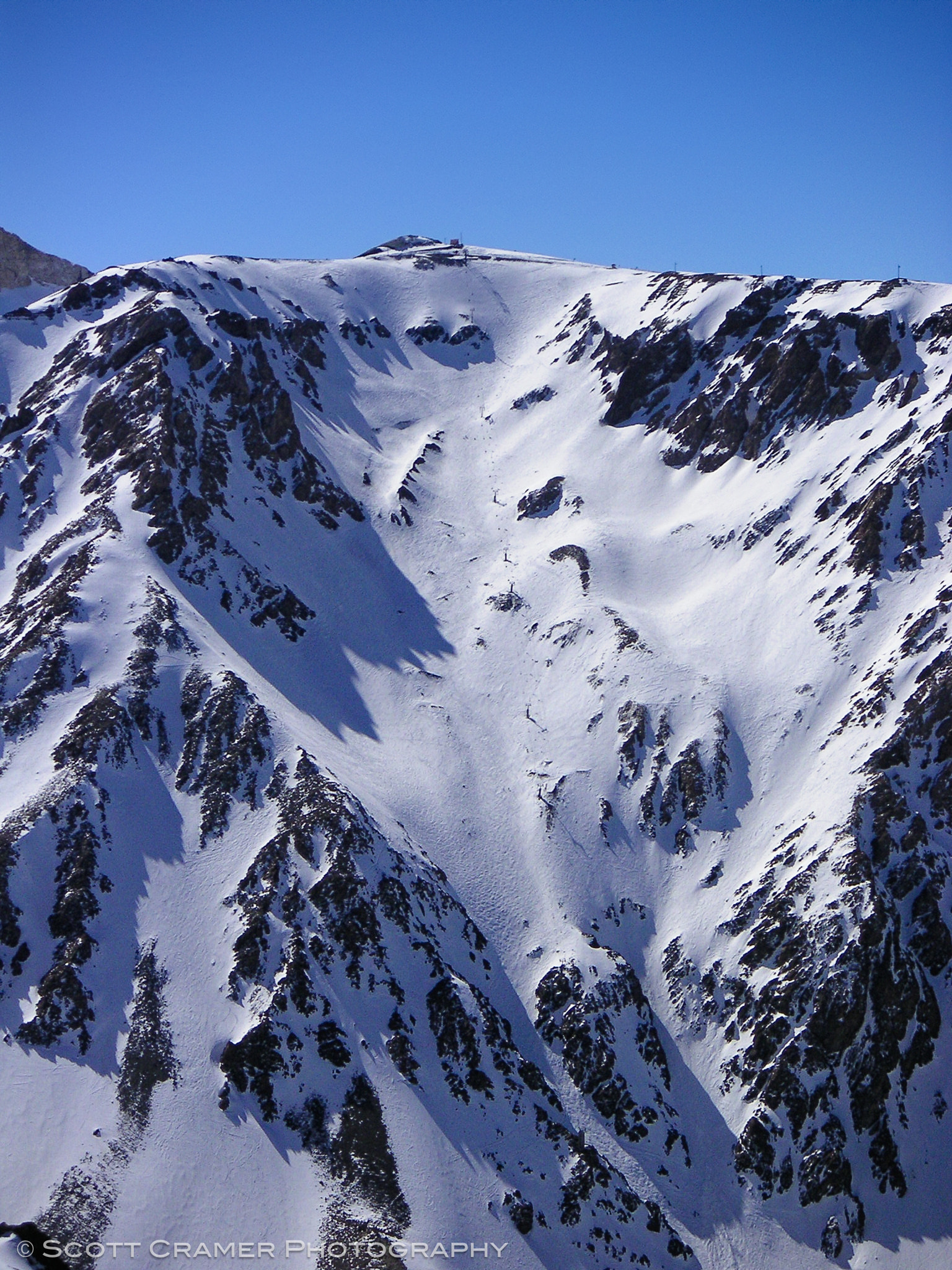 KONICA MINOLTA DiMAGE Xt sample photo. Marte lift las lenas argentina winter mountain view photography
