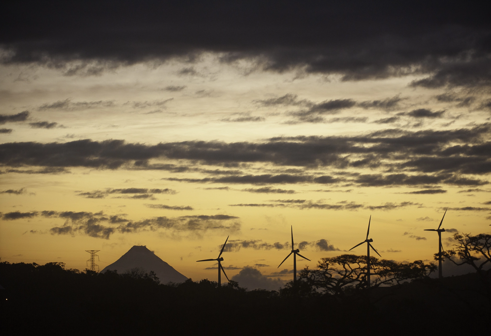 Nikon D3X sample photo. Volcanic sunrise with stripes photography