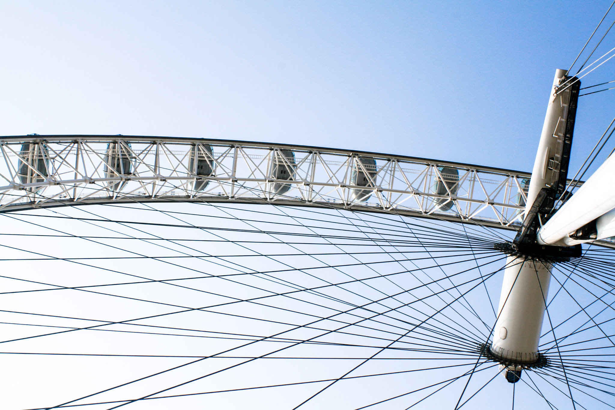 Canon EF 28-90mm f/4-5.6 USM sample photo. London eye photography