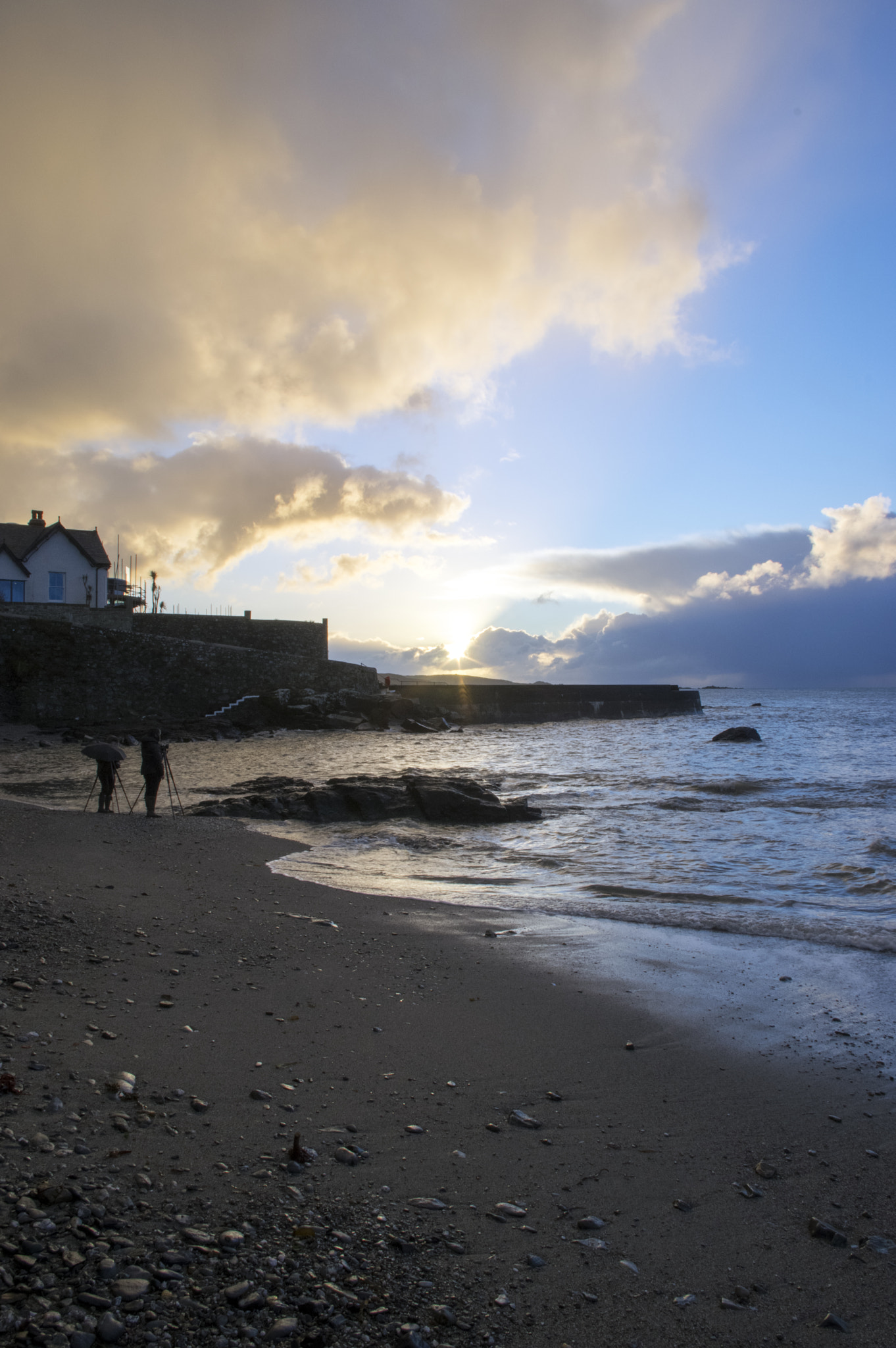 smc PENTAX-DA L 18-55mm F3.5-5.6 sample photo. Marazion sunrise photography