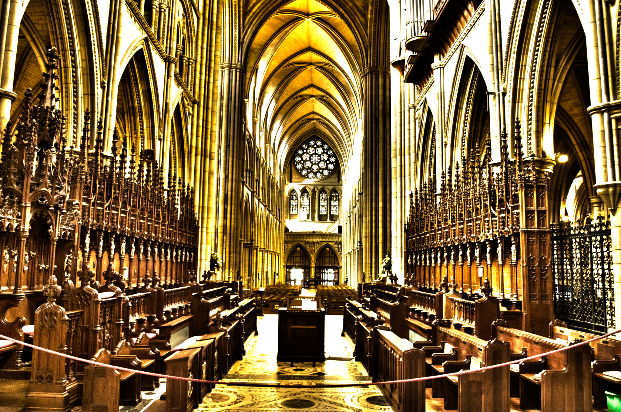 Pentax K-3 II sample photo. Truro cathedral hdr photography