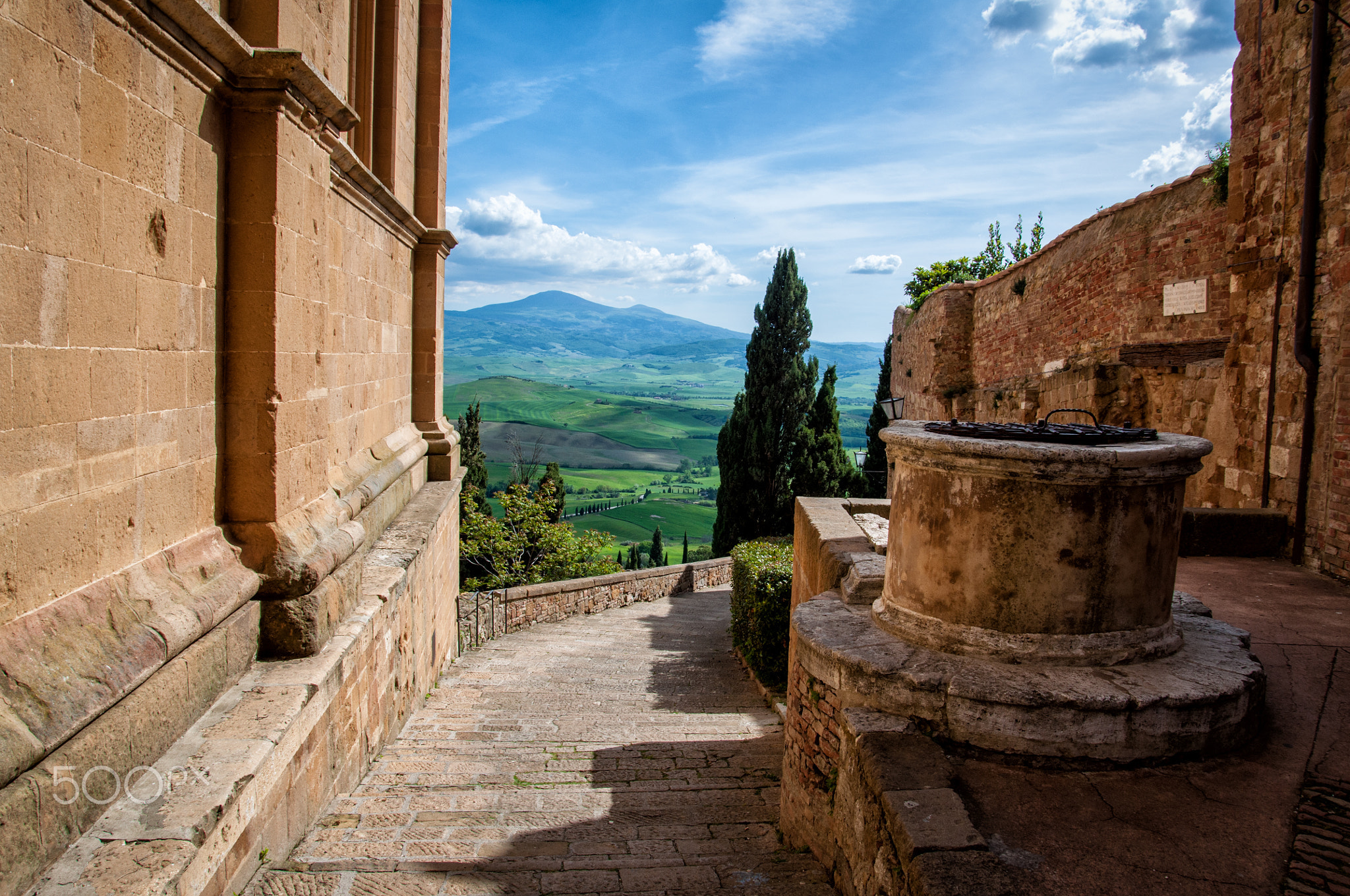 Pienza: source of beautiful landscape