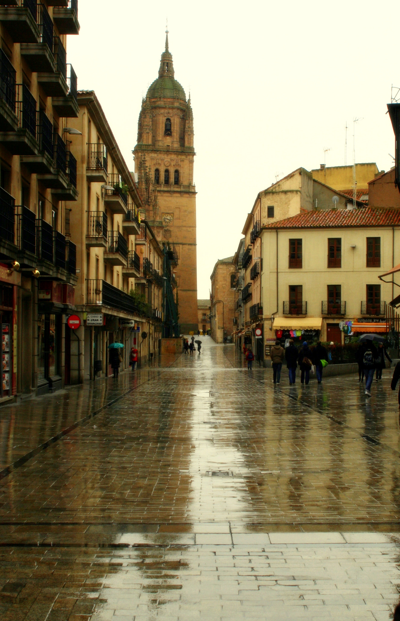 Canon EF 20-35mm F3.5-4.5 USM sample photo. Rains in salamanca photography