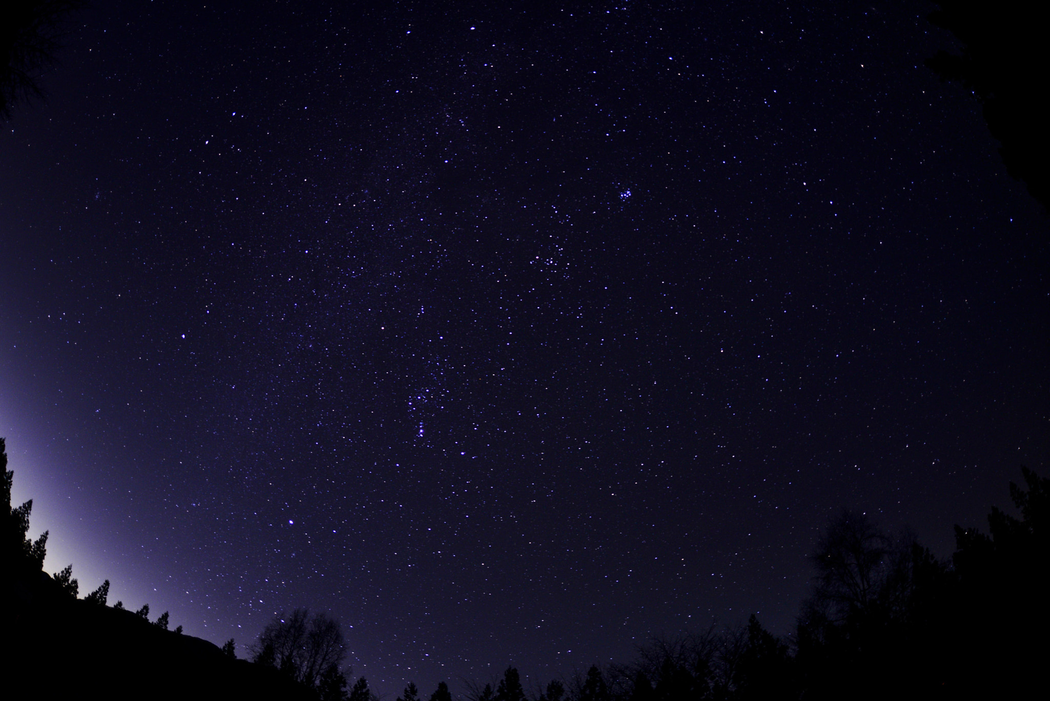 Sigma 15mm F2.8 EX DG Diagonal Fisheye sample photo. Starry sky photography