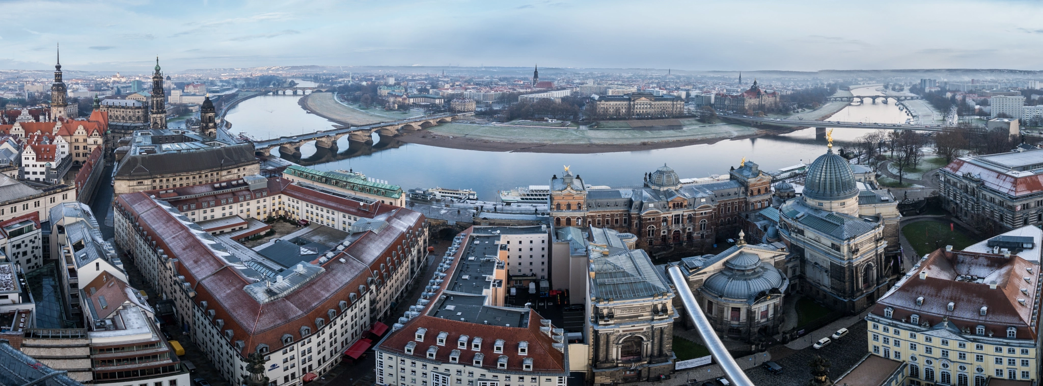 Sony ILCA-77M2 sample photo. Dresden panorama photography